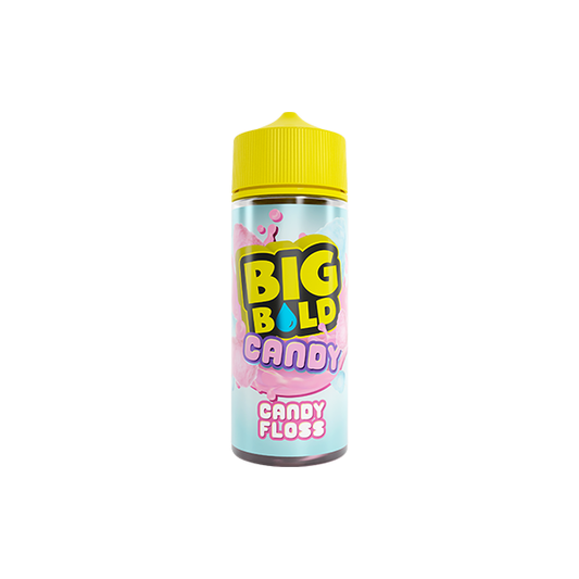 0mg Big Bold Candy Series 100ml E-liquid (70VG/30PG) - Sweet Geez Vapes