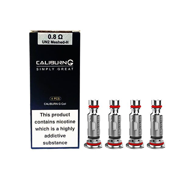 Bobines de remplacement Uwell Caliburn G | paquet de 4