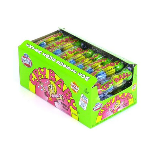 USA Cry Baby Bubble Gum 36 Pack - 653g - Sweet Geez Vapes
