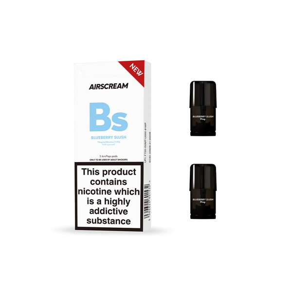 AirsPops Pre-filled Replacement Pods 1.2ml | 2-pack - Sweet Geez Vapes