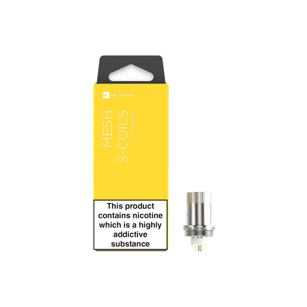 Jac Vapour Replacement Mesh S-Coils | 0.8Ω | 4-pack - Sweet Geez Vapes