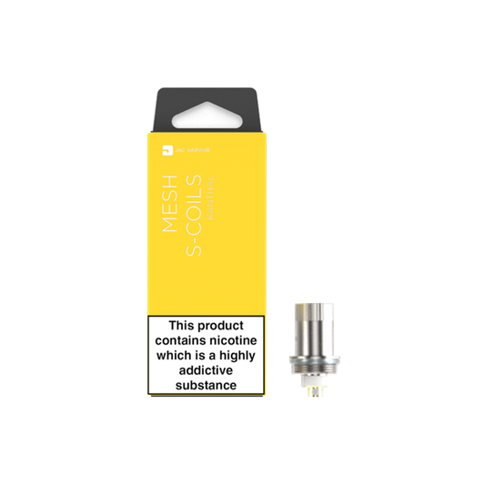 Jac Vapour Replacement Mesh S-Coils | 0.8Ω | 4-pack - Sweet Geez Vapes