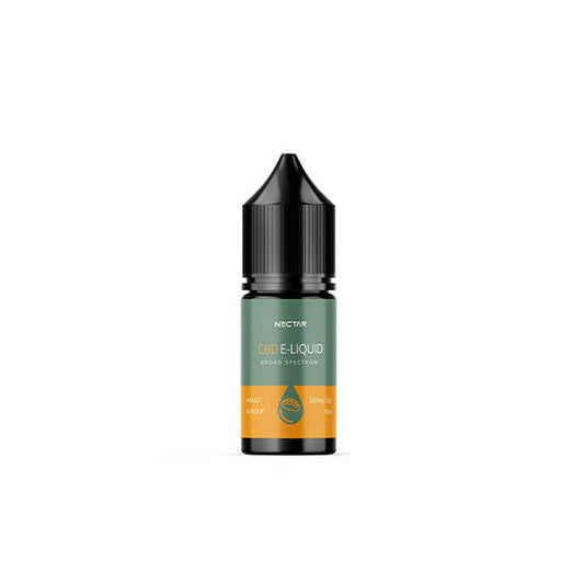 Nectar Mango 2.5% 250mg Broad Spectrum CBD Vape Oil - 10ml - Shop Now at  Sweet Geez Vapes