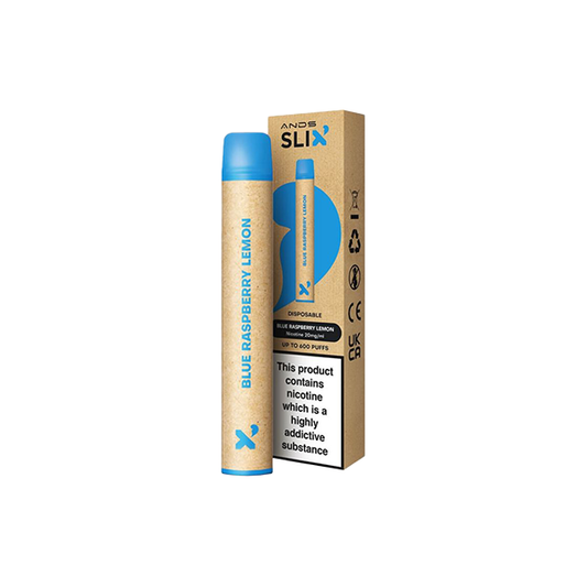 20mg ANDS Slix Recyclable Disposable Vape Device 600 Puffs - Sweet Geez Vapes