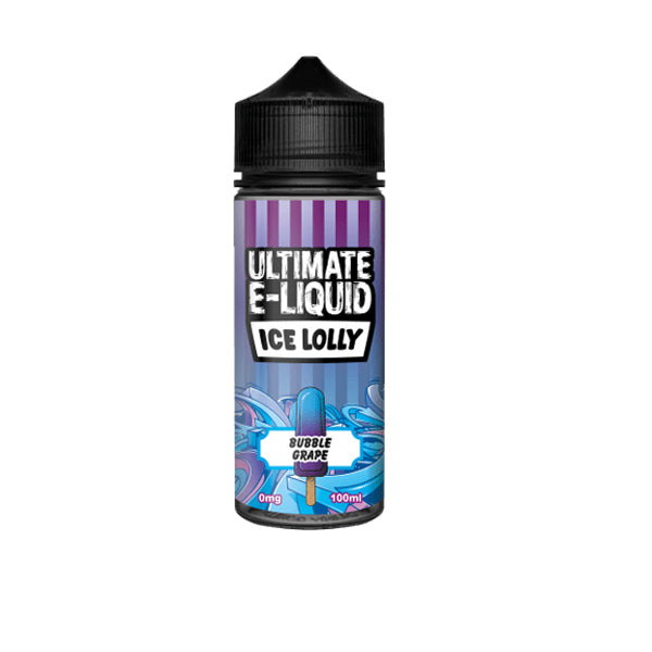 Ultimate E-liquid Ice Lolly by Ultimate Puff 100ml Shortfill E-Liquid | (70VG/30PG) - Sweet Geez Vapes