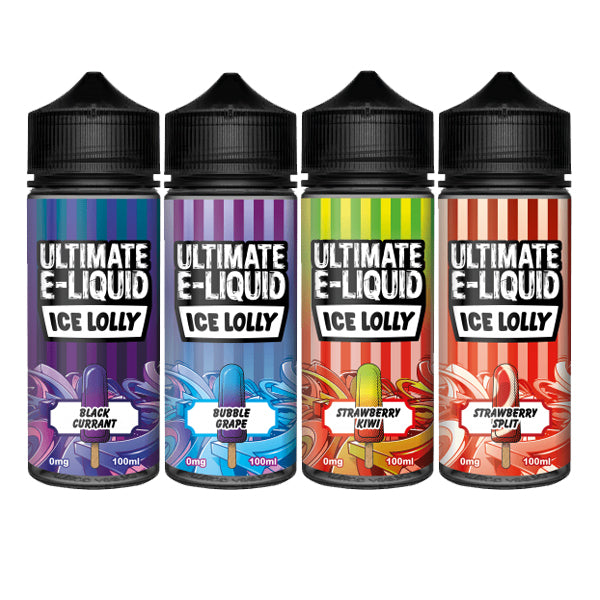  Ultimate Ice Lolly Shortfill E-Liquid | Sweet Geez Vapes