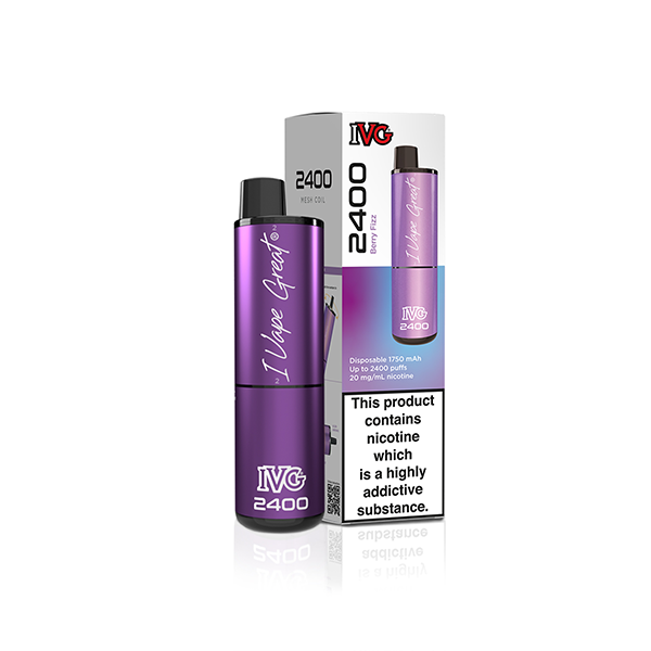 20 mg I VG 2400 Vapes desechables 2400 inhalaciones