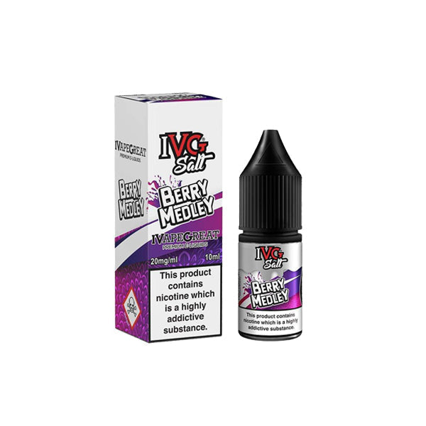 I VG Salt 10ml Nic Salt E-liquid - 20mg (50VG/50PG) - Shop Now at  Sweet Geez Vapes