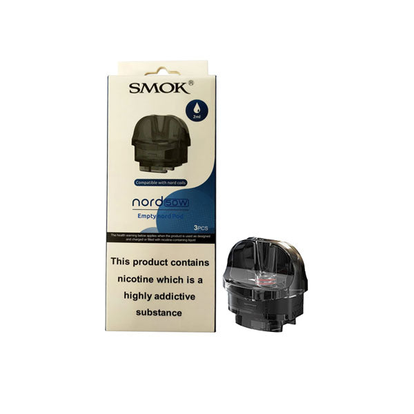 Smok Nord 50W Nord Replacement Pods 2ml | 3-pack - Sweet Geez Vapes