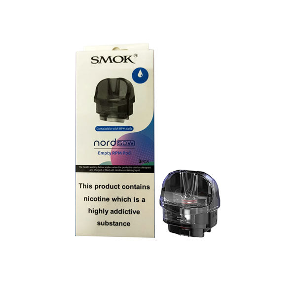 Smok Nord 50W RPM Replacement Pods Large | 3-pack - Sweet Geez Vapes