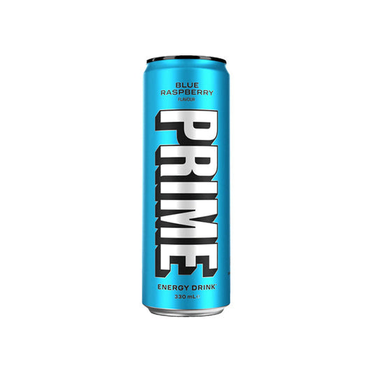PRIME Energy USA Blue Raspberry Drink Can 355ml - Sweet Geez Vapes