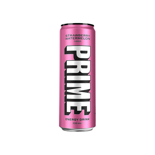 PRIME Energy USA Strawberry Watermelon Drink Can 355ml - Sweet Geez Vapes