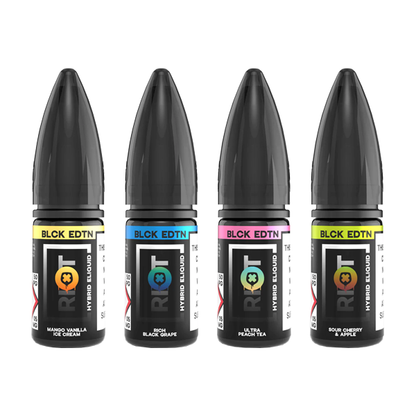 Riot Squad Black Edition Nic Salts 10ml E-liquid 20mg (50VG/50PG) - Sweet Geez Vapes