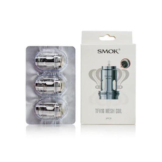 Smok TFV16 Mesh Coils | Single / Dual / Triple | 3-pack - Shop Now at  Sweet Geez Vapes