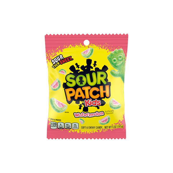 USA Sour Patch Kids Watermelon Share Bag - 141g - Sweet Geez Vapes