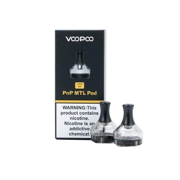 VooPoo PnP MTL Replacement Pods (No Coil Included) | 2-pack - Sweet Geez Vapes