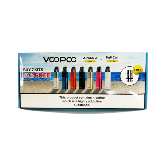 Voopoo Argus Z Kit Bundle 7 Devices + 10 PnP TW Coils - Full Set - Sweet Geez Vapes