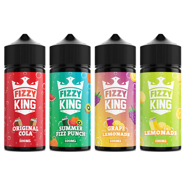 Fizzy King 100ml Shortfill 0mg (70VG/30PG) - Sweet Geez Vapes