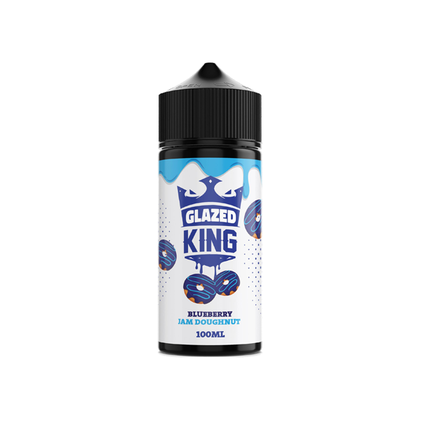  Glazed King Doughnuts 100ml Shortfill E-liquid | Sweet Geez Vapes