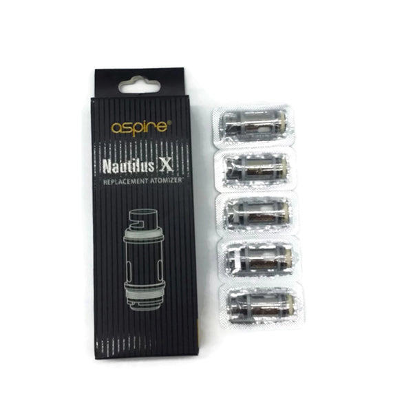 Aspire Nautilus X Coils | 1.5/1.8Ω | 5-pack - Shop Now at  Sweet Geez Vapes