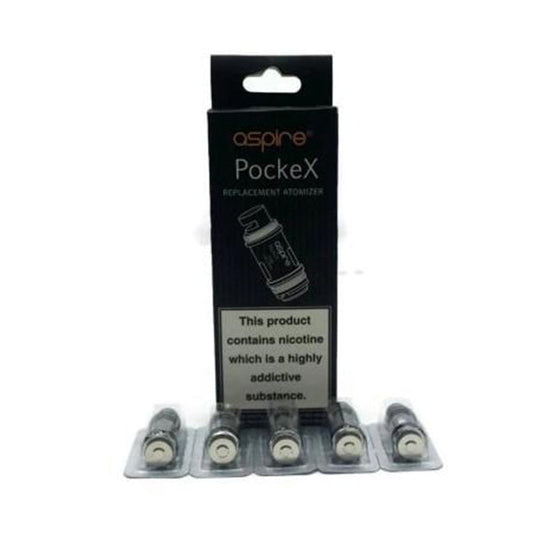 Aspire PockeX Coils | 0.6/1.2Ω | 5-pack - Sweet Geez Vapes