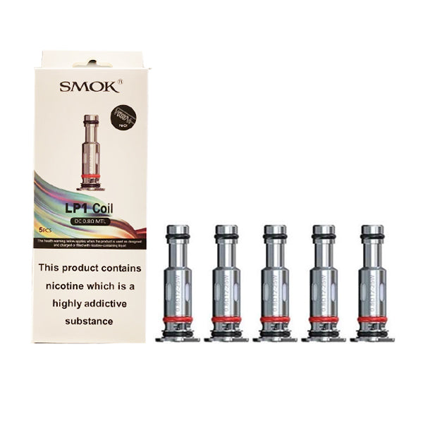 Smok LP1 DC 0.8ohms MTL Replacement Coils | 5-pack - Sweet Geez Vapes