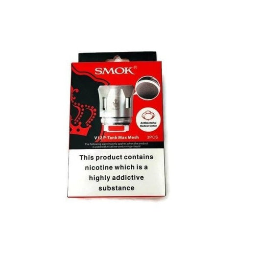 Smok V12 Prince Max Mesh Coils | 0.17Ω | 3-pack - Shop Now at  Sweet Geez Vapes