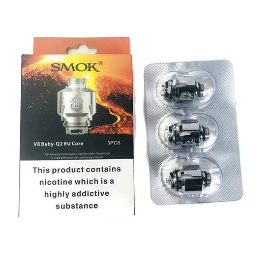 Smok V8 Baby-Q2 EU Coils | 0.4Ω | 3-pack - Sweet Geez Vapes