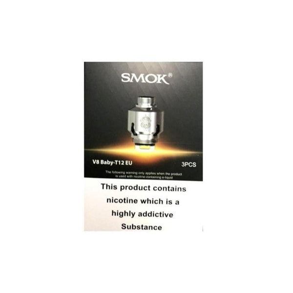 Smok V8 Baby T12 EU Coils | 0.15Ω | 3-pack - Sweet Geez Vapes