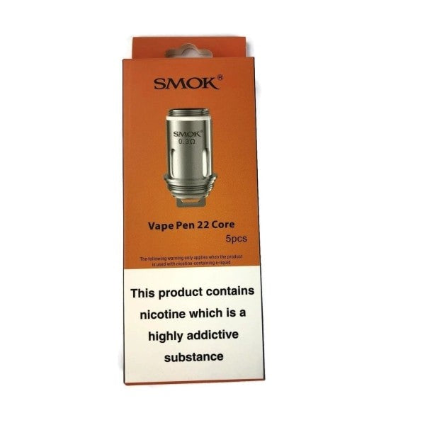 Smok Vape Pen 22 Coils | 0.3Ω | 5-pack - Sweet Geez Vapes